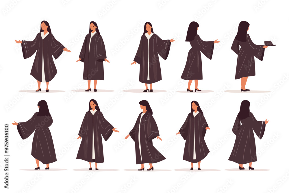 Woman graduating from college Woman graduating from college