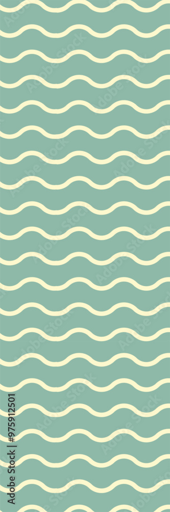 A seamless pattern featuring wavy lines in soft colors, ideal for backgrounds or textile designs. A seamless pattern featuring wavy lines in soft colors, ideal for backgrounds or textile designs.