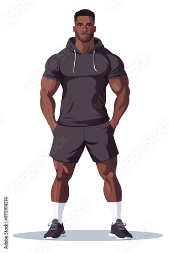Personal fitness influencer
