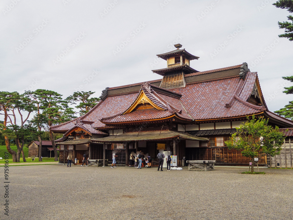 Obraz premium 【北海道】函館五稜郭・箱館奉行所