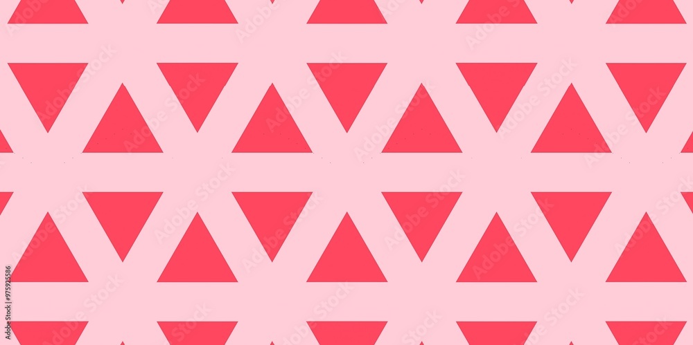 Abstract Geometry Pink White Yellow Background Wallpaper