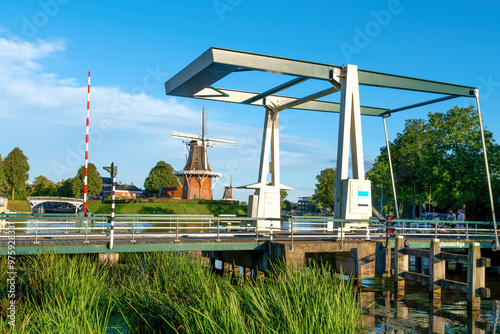 Dokkum, Friesland, Holland photo