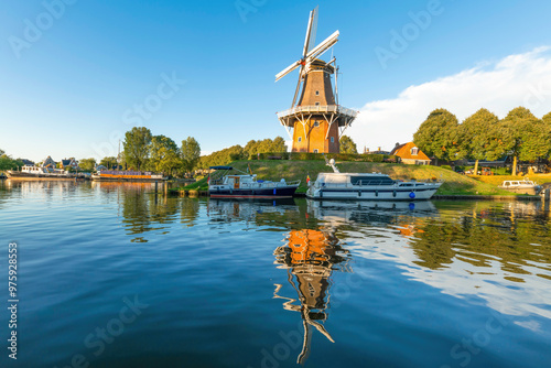 Dokkum, Friesland, Holland photo