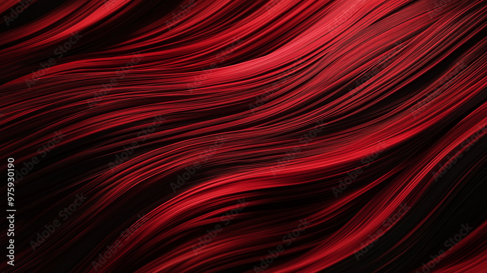 Flowing burgundy strands with high shine and deep texture, creating a sophisticated and luxurious visual for a beauty-centric theme. Flowing burgundy strands with high shine and deep texture, creating a sophisticated and luxurious visual for a beauty-centric theme.