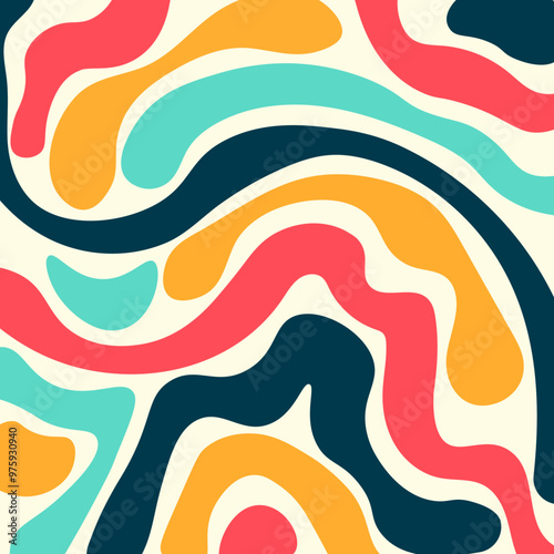 coloring liquid swirls with beautiful patterns