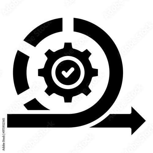 Agile Development Icon Element For Design