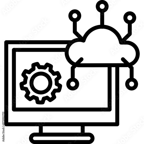 Cloud Computing Icon