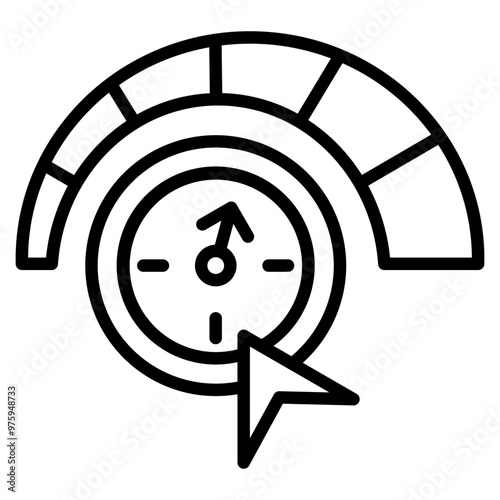 Ctr Optimization Icon For Design Elements