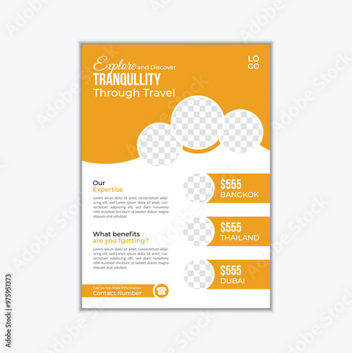 travel adventures flyer design, unique design, brochure design, flyer design template