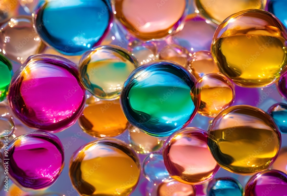 Colorful shampoo bubbles float abundantly in the water, creating a vibrant and playful visual display.
Colorful shampoo bubbles float abundantly in the water, creating a vibrant and playful visual display.