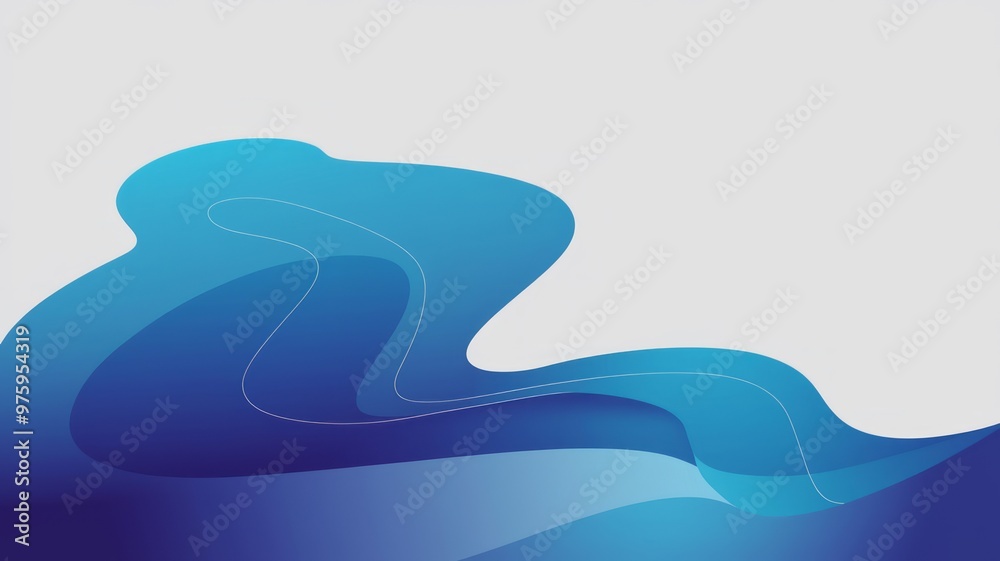Blue Gradient Abstract Background Blue Gradient Abstract Background