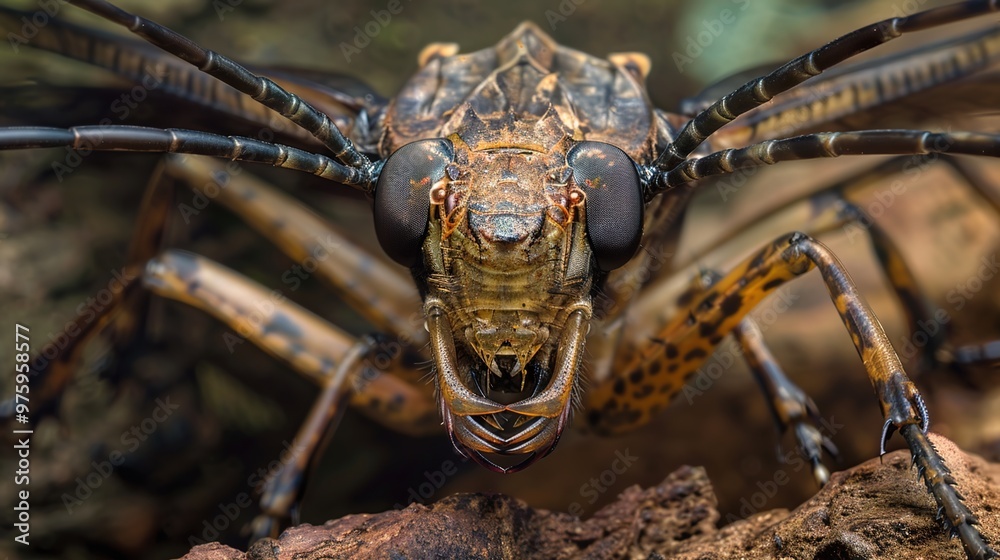 Dobsonfly close up wallpaper Dobsonfly close up wallpaper