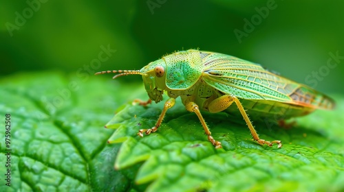 leafhopper close up wallpaper