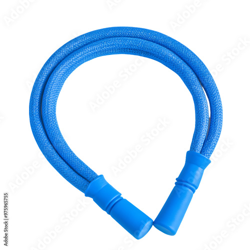 Blue Jump Rope Fitness Equipment, Exercise Gear, Workout Accessory, Sports Tool, Training Rope, Skipping Rope, Gym Accessory