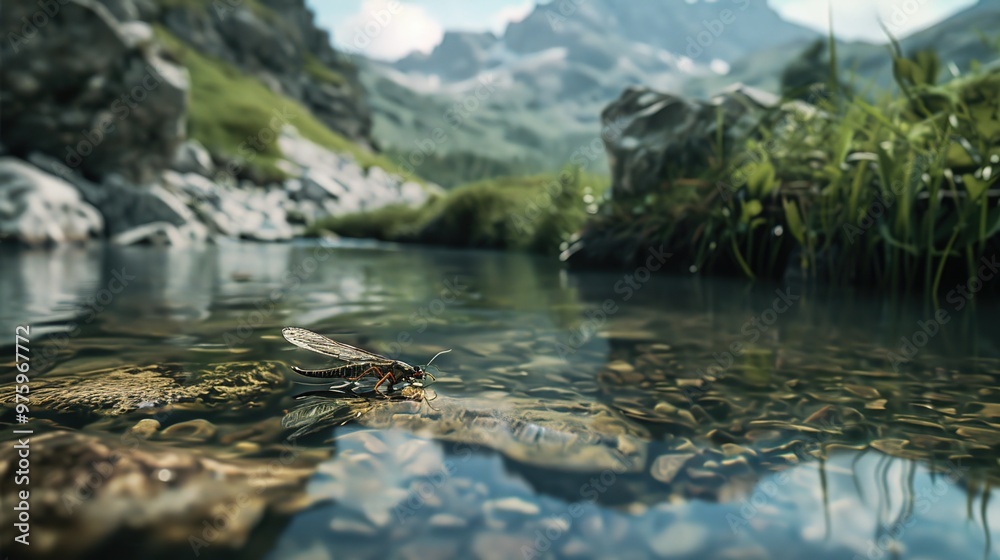 stonefly near river wallpaper stonefly near river wallpaper