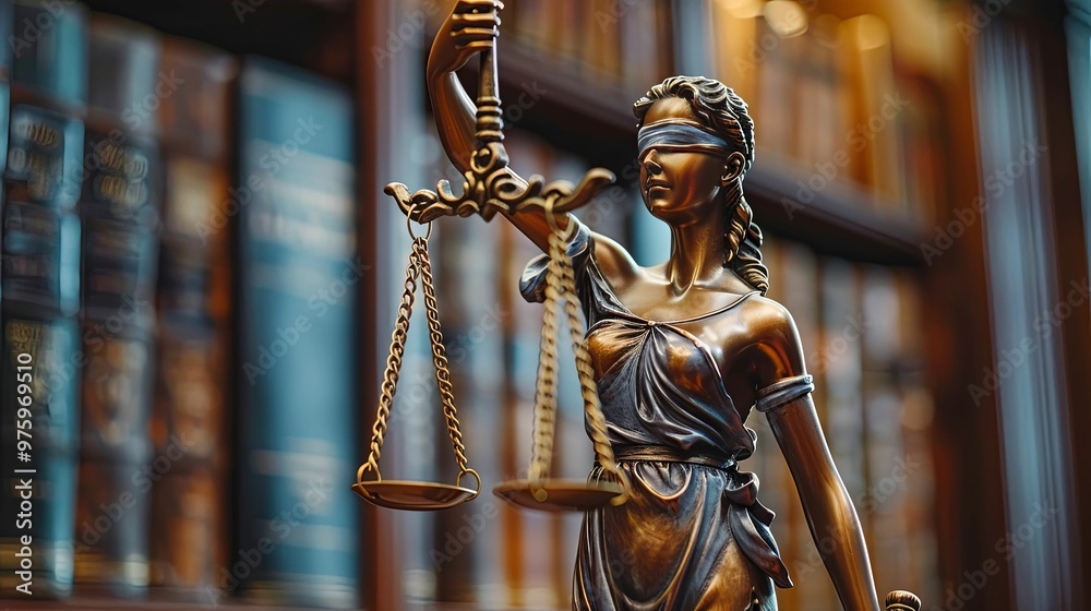 Bronze Statue of Lady Justice Holding Scales of Justice Bronze Statue of Lady Justice Holding Scales of Justice