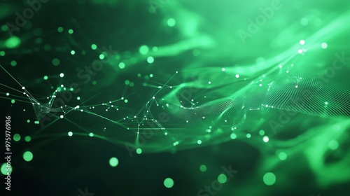 futuristic green background for ads