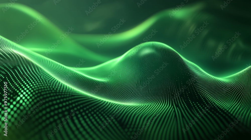 futuristic green background for ads
