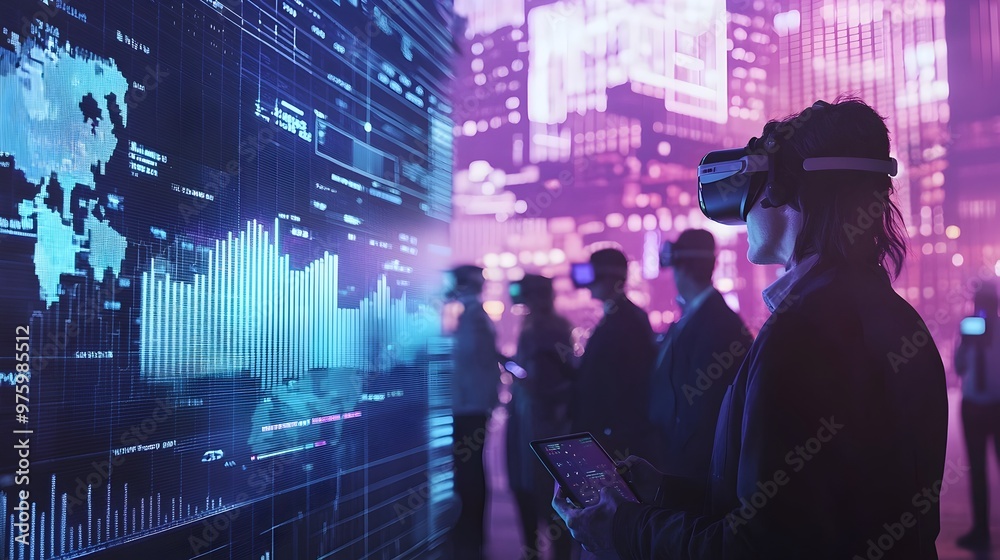 Digital Market Floor with VR-Equipped Traders Envisioning the Future of Finance and Trading Digital Market Floor with VR-Equipped Traders Envisioning the Future of Finance and Trading