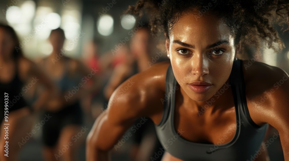 Focused athlete training in a gym setting, showcasing strength, determination, and passion for fitness. Perfect for sports and health themes. Focused athlete training in a gym setting, showcasing strength, determination, and passion for fitness. Perfect for sports and health themes.