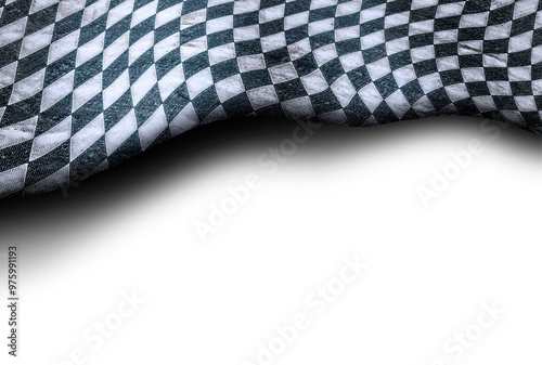 Oktoberfest Tischtuch mit Rautenmuster im Vintage Look