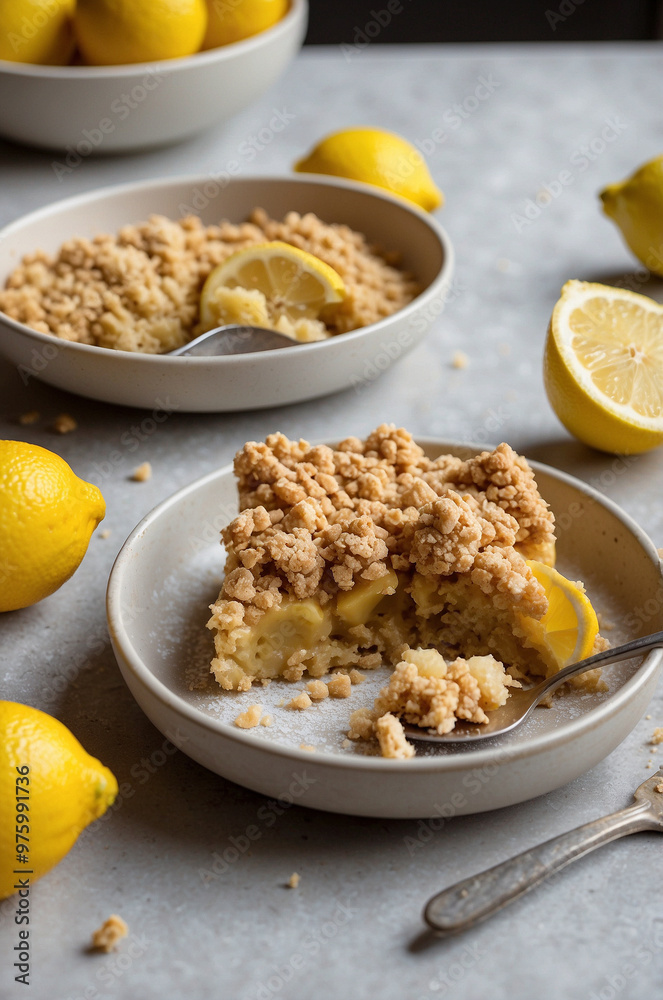 Lemon crumble Lemon crumble