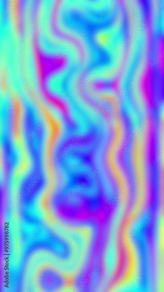 Abstract liquid patterns, blurred fluid shapes , retro psychedelic ...