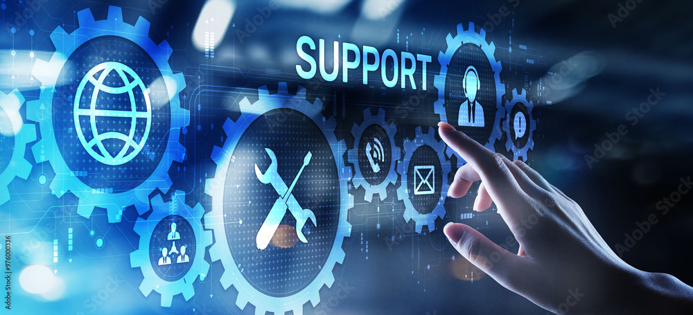 Support Customer service satisfaction business technology concept. Support Customer service satisfaction business technology concept.