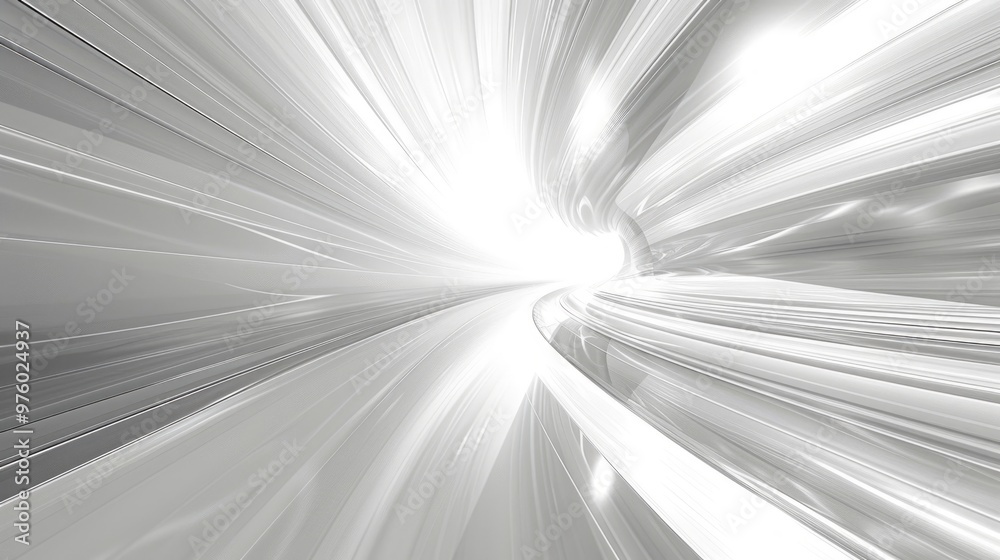 White abstract background with rays and light White abstract background with rays and light