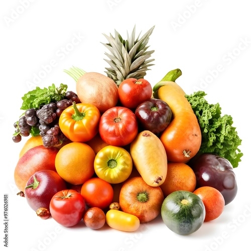 collection of fruits and vegetables