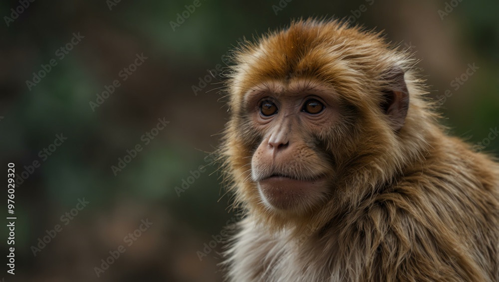 Barbary macaque. Barbary macaque.