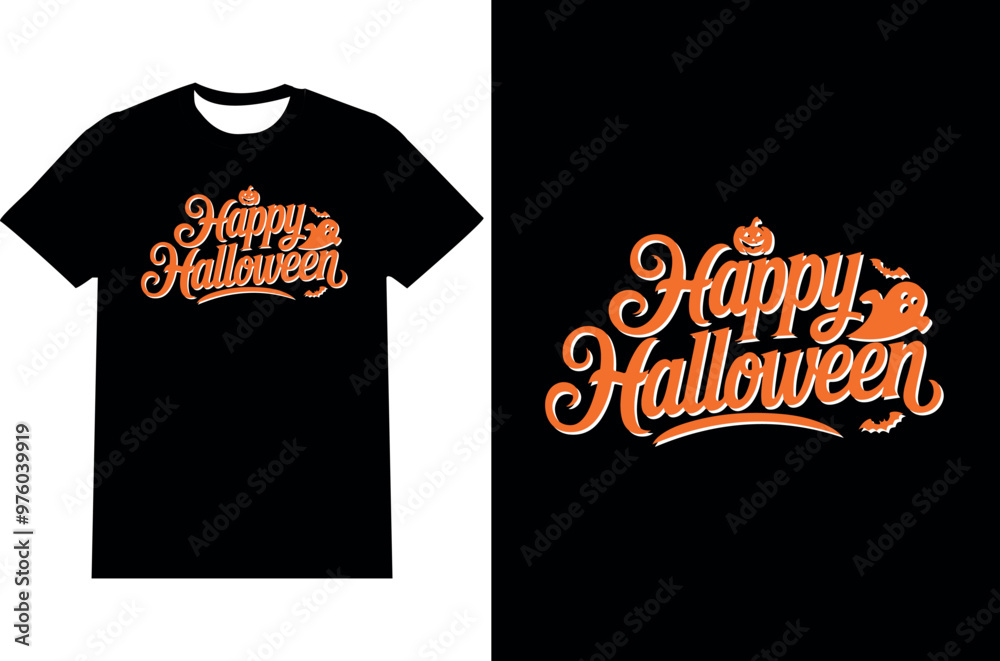 Halloween typography t-shirt design vector art Halloween typography t-shirt design vector art