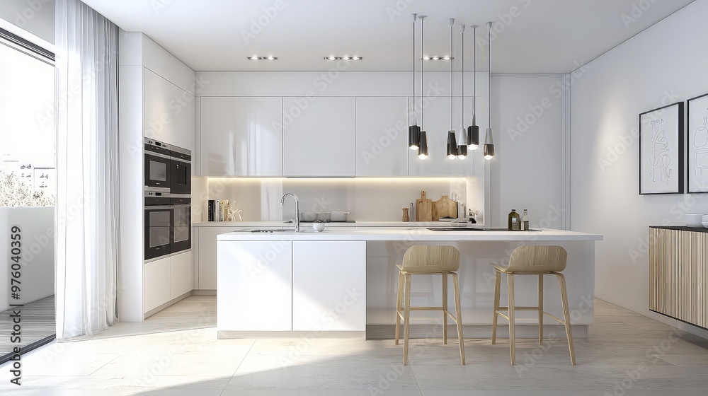Fototapeta premium Modern Kitchen Design
