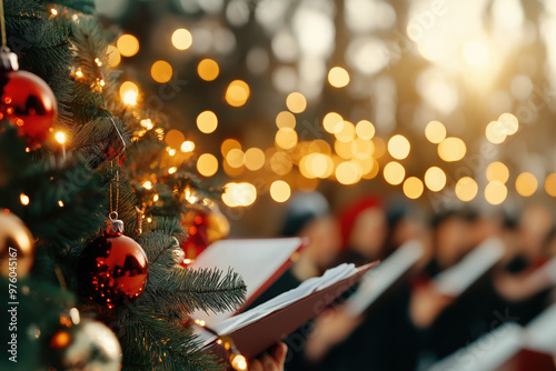 Choir Sings Christmas Song ...