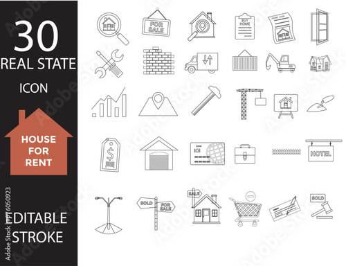 Real state building icon pack, Urban Architecture and Metropolitan Landmarks Collection Featuring State Institutions, Religious and Cultural Monuments, as well as Educational Centres. 