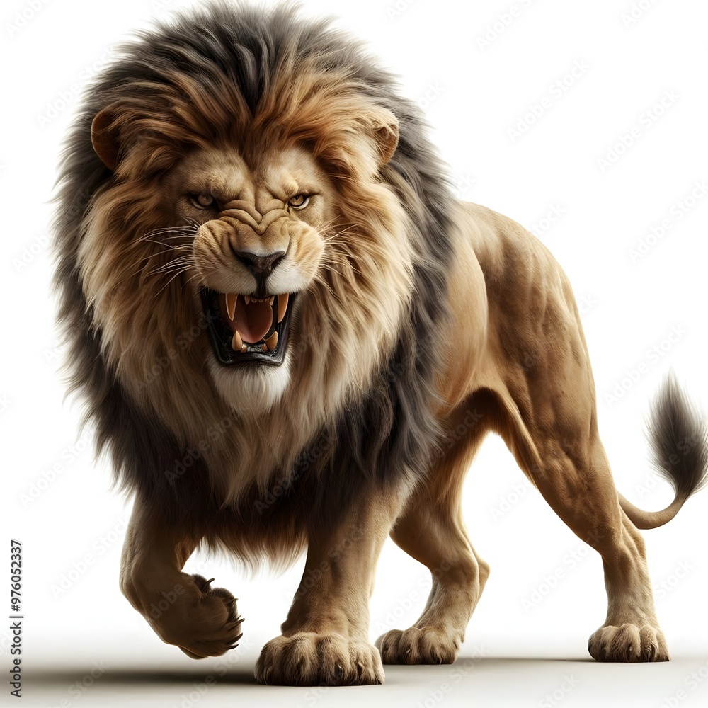 Obraz premium lion, 3D animal, 3D cat, wildlife, animal, creature, wild, rock, stone, sculpture, cat, horizontal, 3D, lion, 3D animal, 3D cat, wildlife, animal, creature, wild, 3D gold, cat head, golden, gold, cat,