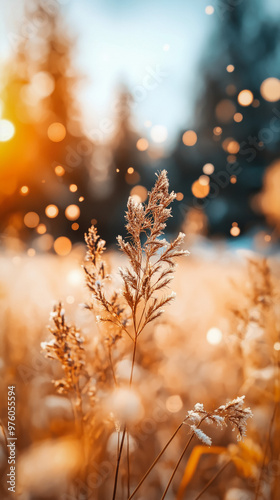 Wild Nature At Sunset