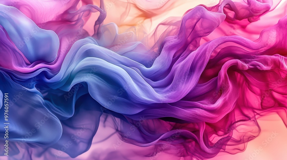 Colorful alcohol ink abstract background image.