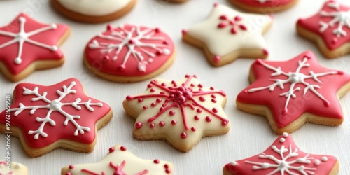 Christmas homemade gingerbread cookies