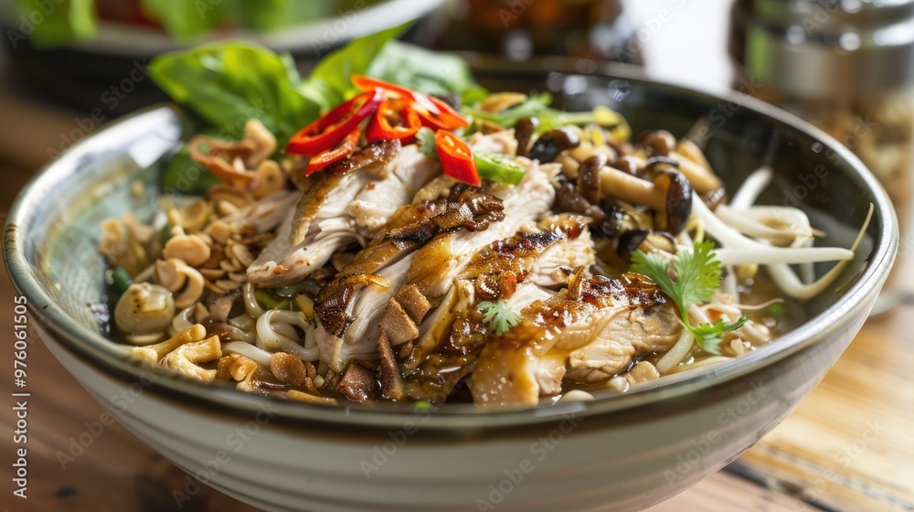 Delicious Asian Noodle Dish Delicious Asian Noodle Dish