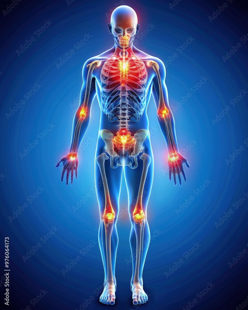 Understanding inflammation with the standard scale in human anatomy. Generative AI Understanding inflammation with the standard scale in human anatomy. Generative AI