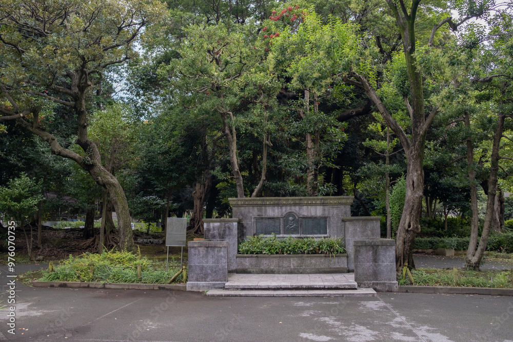 Ueno Park, is one of Japan's five oldest public parks. It's best known for Ueno Zoo, many museums, and spectacular cherry blossoms in the spring in Tokyo, Japan