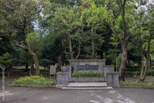 Obraz na płótnie Ueno Park, is one of Japan's five oldest public parks. It's best known for Ueno Zoo, many museums, and spectacular cherry blossoms in the spring in Tokyo, Japan w salonie