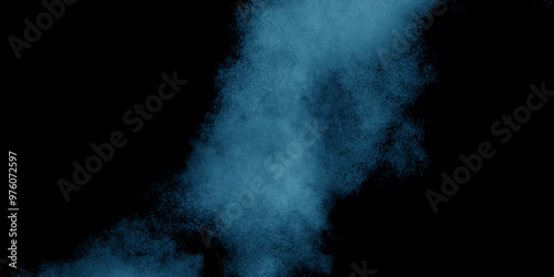 Abstract blue and black grunge background for cement floor texture design. Old and grainy white or grey grunge texture.