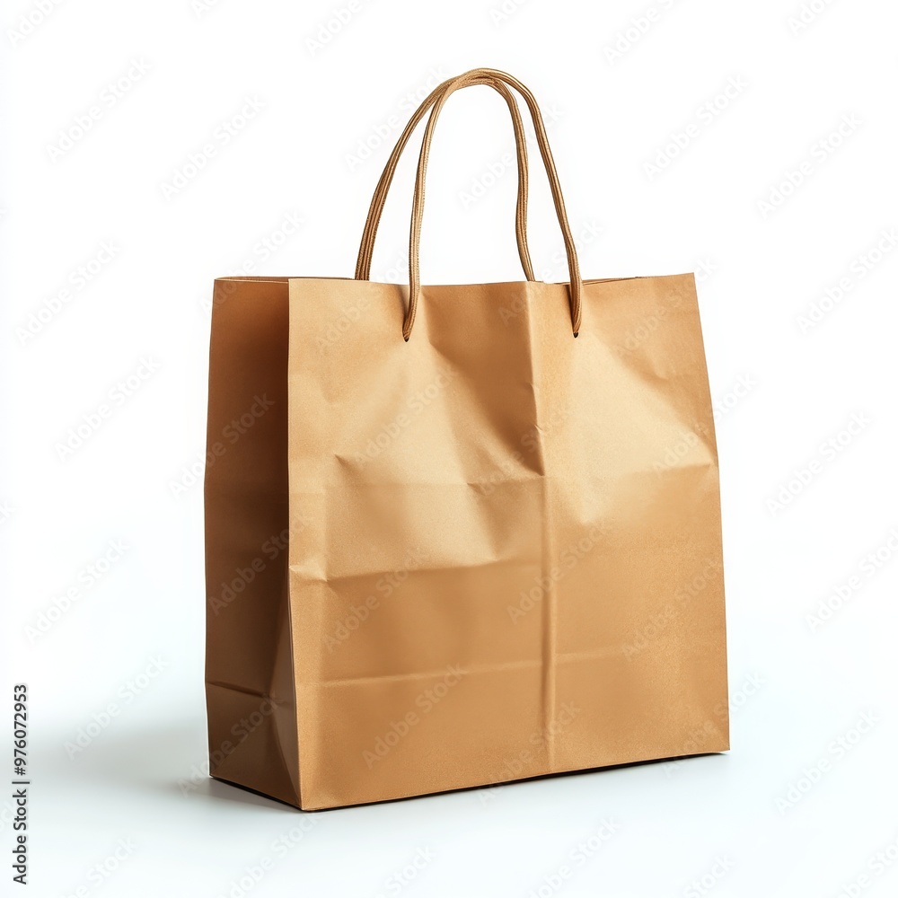 Shopper mock up empty bag template isolated on white background
Shopper mock up empty bag template isolated on white background