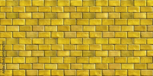 Yellow brick road seamless tile texture wallpaper background for various design projects