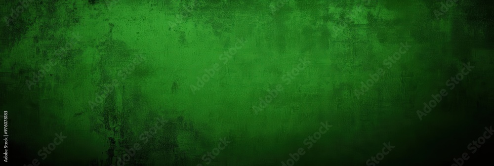 Fototapeta premium Green textured background with abstract rough patterns and brush strokes, creating a natural and organic look with soft gradients, ideal for creative designs, nature-inspired themes, or eco-friendly p