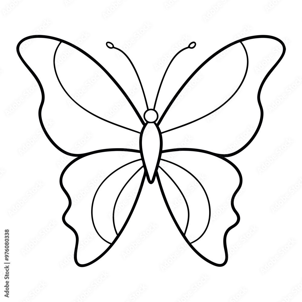Butterfly vector illustration.
Butterfly vector illustration.