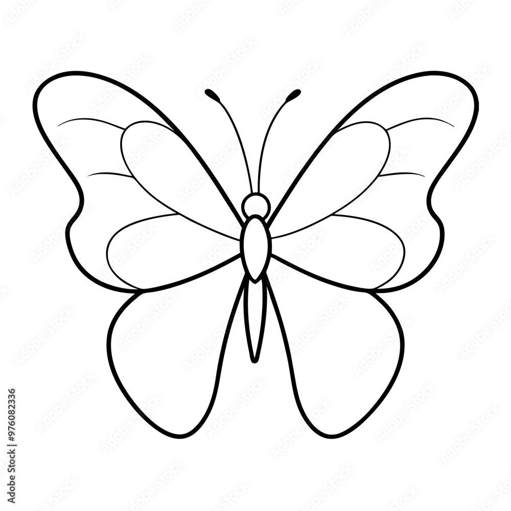 Butterfly vector illustration.
Butterfly vector illustration.