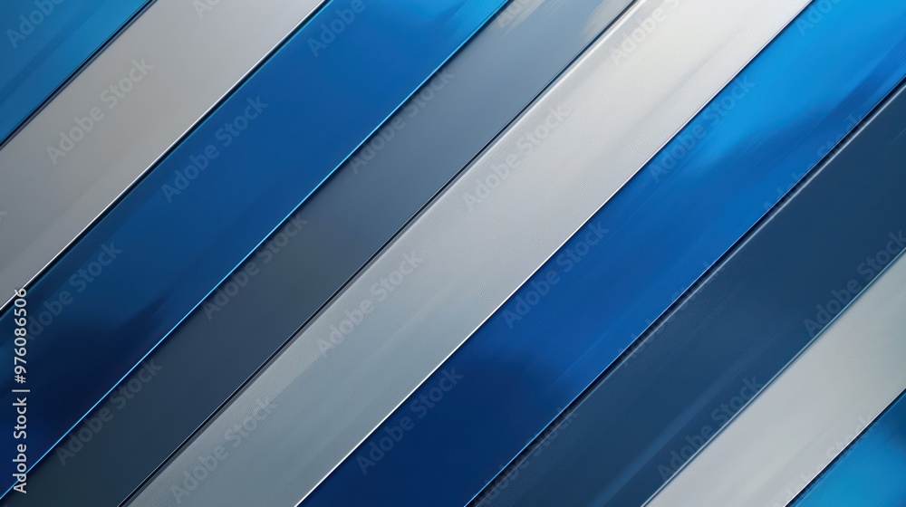 Abstract Blue and White Diagonal Stripes Abstract Blue and White Diagonal Stripes